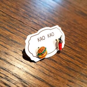 Burger & Shake Earrings